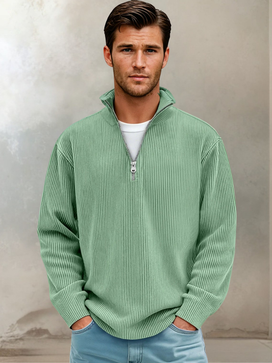 Essential Half Zip - By Larimio Paris